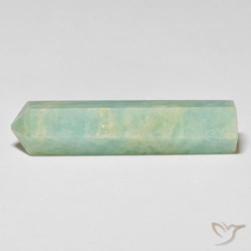 Amazzonite Verde multicolore naturale da 26.34 ct, Taglio a fantasia, Opaco