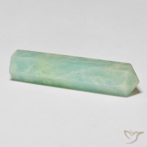Amazzonite Verde multicolore naturale da 26.34 ct, Taglio a fantasia, Opaco