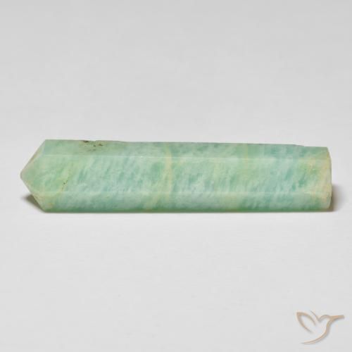 Amazzonite Verde chiaro naturale da 24.60 ct, Taglio a fantasia, Opaco