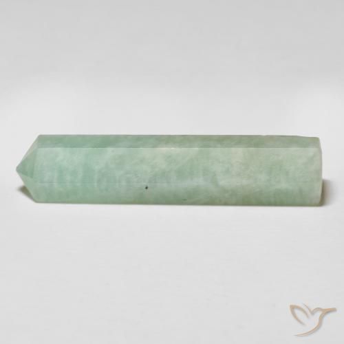 26.42ct Naturale Medium Light-Green Amazzonite, Taglio a fantasia, Opaco