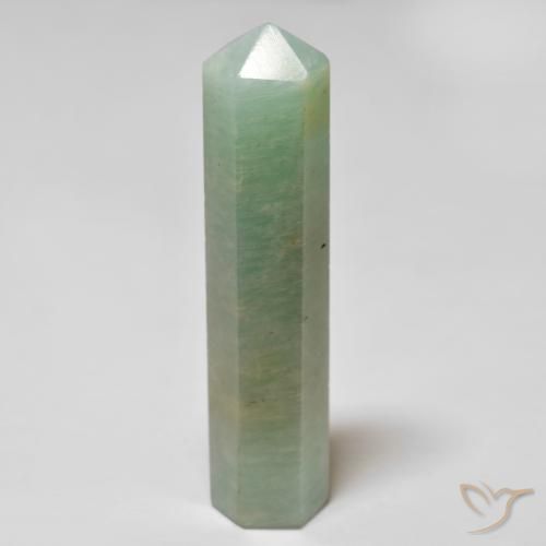 Amazzonite Medium Light-Green naturale da 26.42 ct, Taglio a fantasia, Opaco