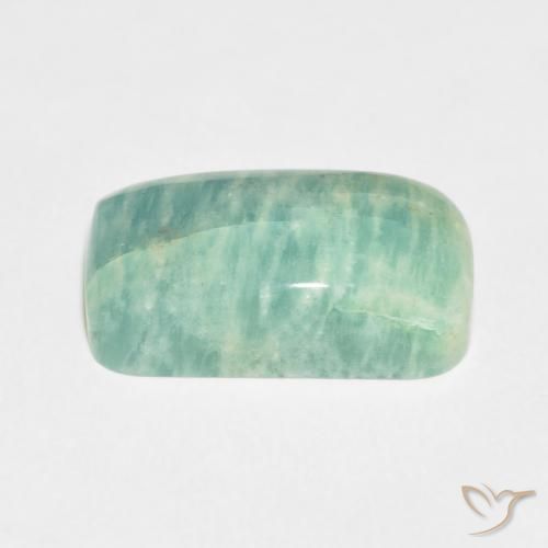 Amazzonite Verde multicolore naturale da 14.52 ct, Cuscino, Opaco
