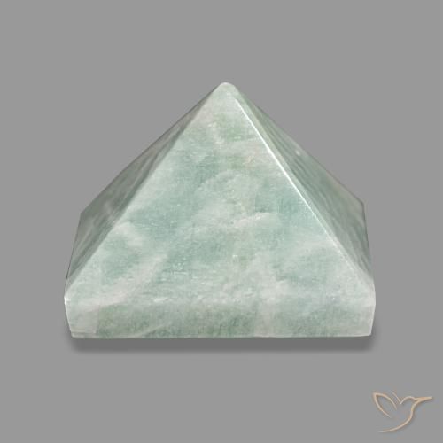 Amazzonite Verde chiaro naturale da 60.66 ct, Quadrato, Opaco