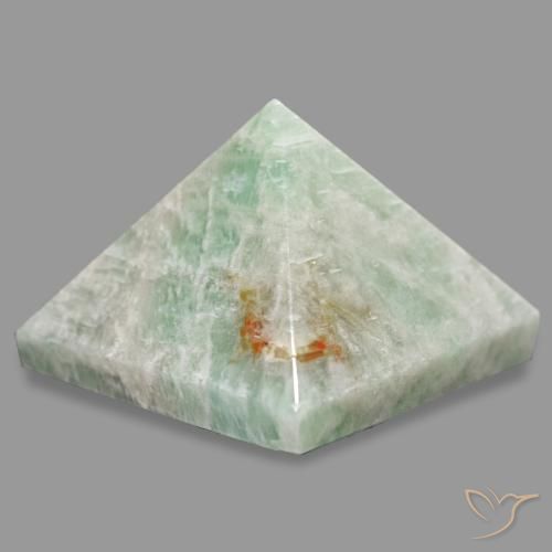 Amazzonite Verde pallido naturale da 86.77 ct, Quadrato, Opaco