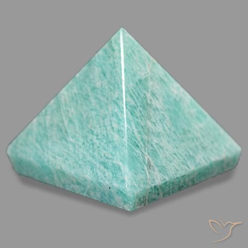 Amazzonite Verde bluastro naturale da 118.34 ct, Quadrato, Opaco