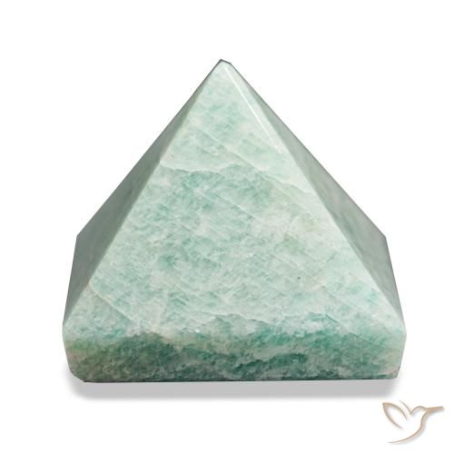 106.50ct Verde pallido Amazzonite, Quadrato, Opaco