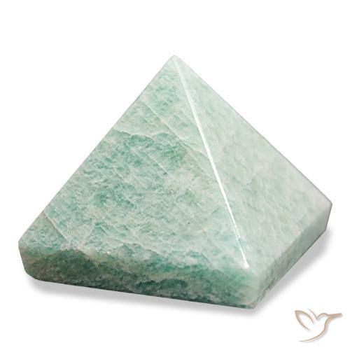 Amazzonite Verde pallido naturale da 106.50 ct, Quadrato, Opaco