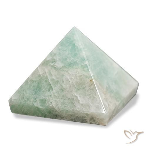 Amazzonite Verde pallido naturale da 88.94 ct, Quadrato, Opaco