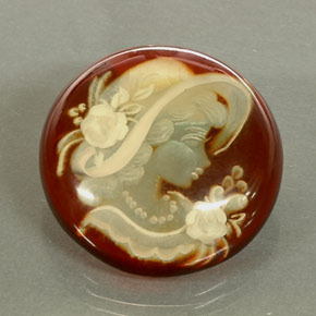 Ambra naturale arancione da 14,67 ct, trasparente, trasparente/traslucido