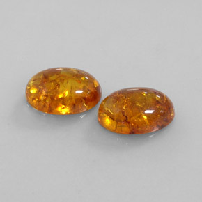 Ambra naturale arancione da  ct, trasparente, trasparente/traslucido