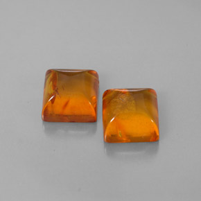 Ambra naturale arancione da  ct, trasparente, trasparente/traslucido