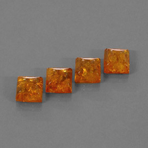Ambra naturale arancione da  ct, trasparente, trasparente/traslucido