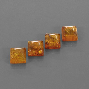 Ambra naturale arancione da  ct, trasparente, trasparente/traslucido