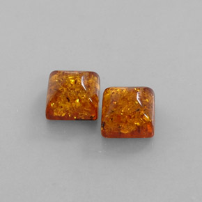 Ambra naturale arancione da  ct, trasparente, trasparente/traslucido