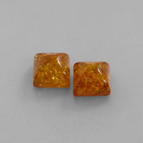 Ambra naturale arancione da  ct, trasparente, trasparente/traslucido