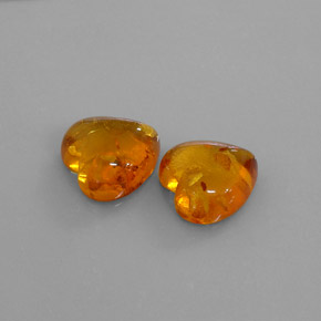 Ambra naturale arancione da  ct, trasparente, trasparente/traslucido