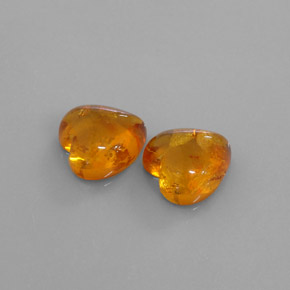 Ambra naturale arancione da  ct, trasparente, trasparente/traslucido