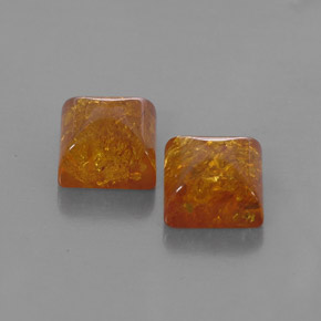 Ambra naturale arancione da  ct, trasparente, trasparente/traslucido