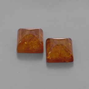 Ambra naturale arancione da  ct, trasparente, trasparente/traslucido