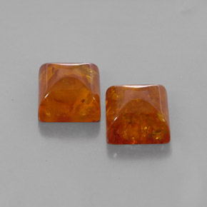 Ambra naturale arancione da  ct, trasparente, trasparente/traslucido