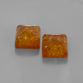 Ambra naturale arancione da  ct, trasparente, trasparente/traslucido