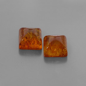 Ambra naturale arancione da  ct, trasparente, trasparente/traslucido