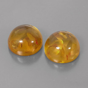 Ambra naturale arancione da  ct, trasparente, trasparente/traslucido