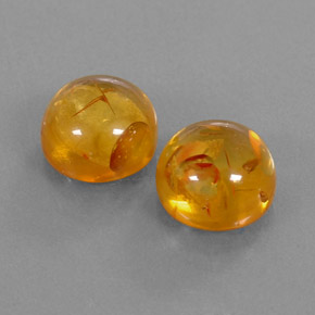 Ambra naturale arancione da  ct, trasparente, trasparente/traslucido
