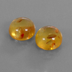 Ambra naturale arancione da  ct, trasparente, trasparente/traslucido