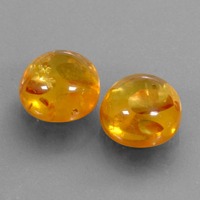 Ambra naturale arancione da  ct, trasparente, trasparente/traslucido