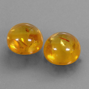 Ambra naturale arancione da  ct, trasparente, trasparente/traslucido