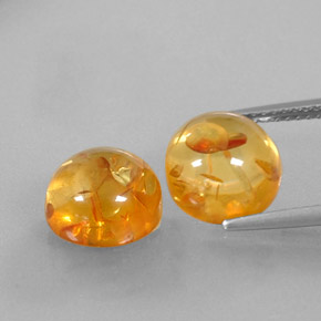 Ambra naturale arancione da  ct, trasparente, trasparente/traslucido