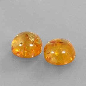 Ambra naturale arancione da  ct, trasparente, trasparente/traslucido