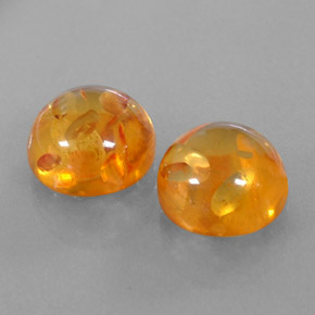 Ambra naturale arancione da  ct, trasparente, trasparente/traslucido