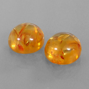 Ambra naturale arancione da  ct, trasparente, trasparente/traslucido