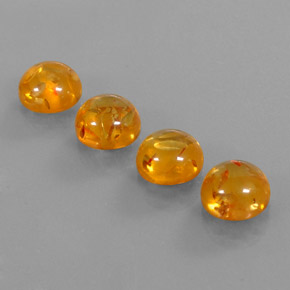 Ambra naturale arancione da  ct, trasparente, trasparente/traslucido