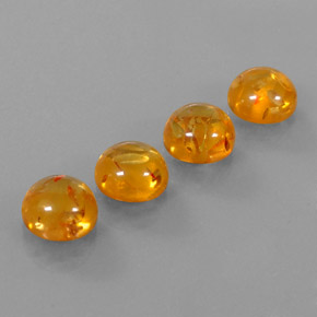 Ambra naturale arancione da  ct, trasparente, trasparente/traslucido