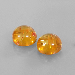 Ambra naturale arancione da  ct, trasparente, trasparente/traslucido