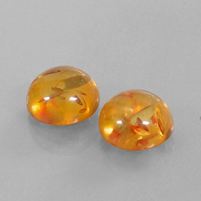 Ambra naturale arancione da  ct, trasparente, trasparente/traslucido