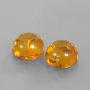 Ambra naturale arancione da  ct, trasparente, trasparente/traslucido