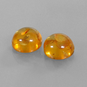 Ambra naturale arancione da  ct, trasparente, trasparente/traslucido