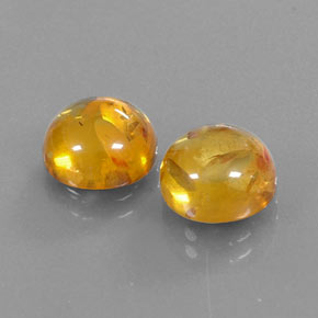 Ambra naturale arancione da  ct, trasparente, trasparente/traslucido