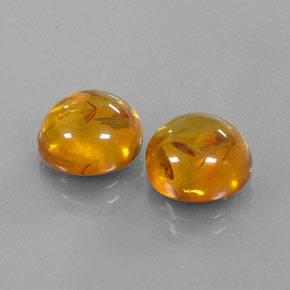 Ambra naturale arancione da  ct, trasparente, trasparente/traslucido