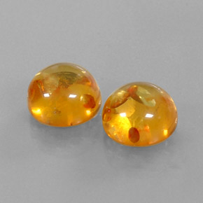 Ambra naturale arancione da  ct, trasparente, trasparente/traslucido