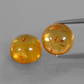 Ambra naturale arancione da  ct, trasparente, trasparente/traslucido