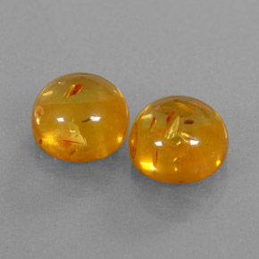 Ambra naturale arancione da  ct, trasparente, trasparente/traslucido