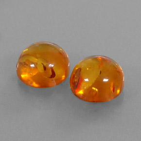 Ambra naturale arancione da  ct, trasparente, trasparente/traslucido