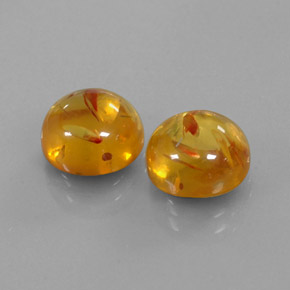 Ambra naturale arancione da  ct, trasparente, trasparente/traslucido