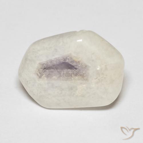 Fetta di geode di ametista Multicolore naturale da 7.46 ct, Taglio a fantasia, Trasparente