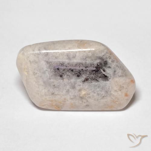 8.02ct Naturale Multicolore Fetta di geode di ametista, Taglio a fantasia, Trasparente